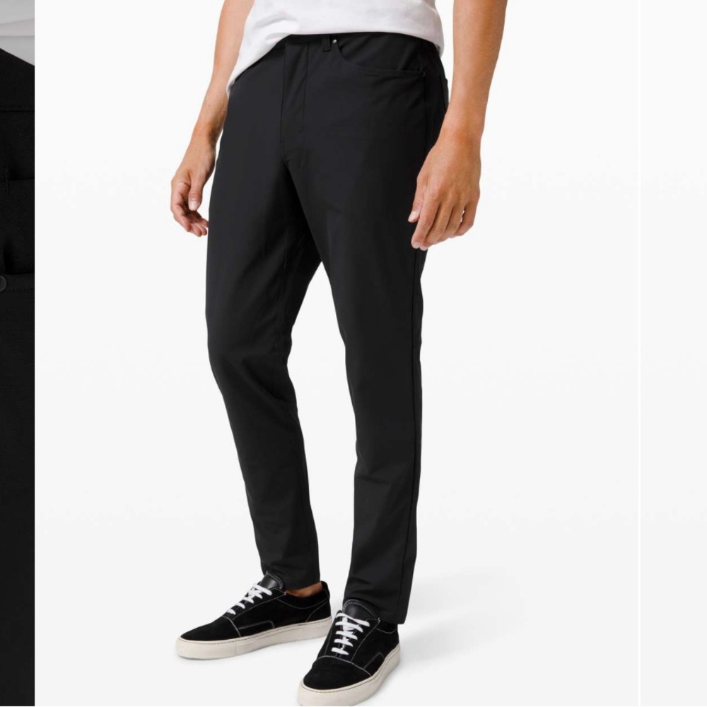 lululemon athletica Men’s Black Chinos